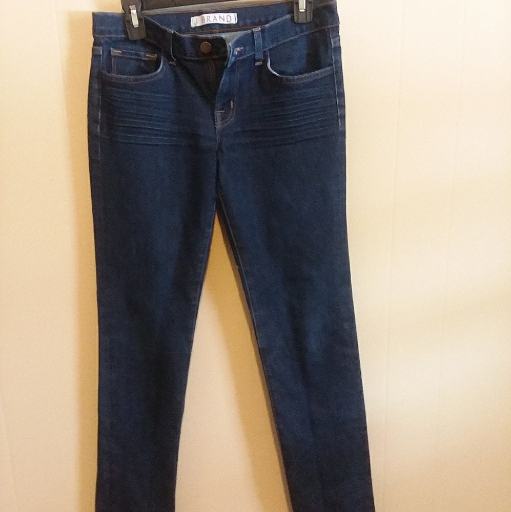 J Brand Straight Leg Jeans size 28 Dark wash